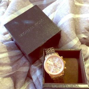Rose Gold Michael Kors Watch